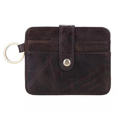 Card Case Calf Leather Wallet