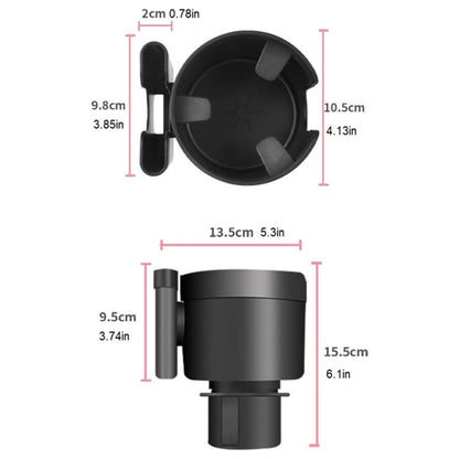 Car Cup Holder Expander Adapter