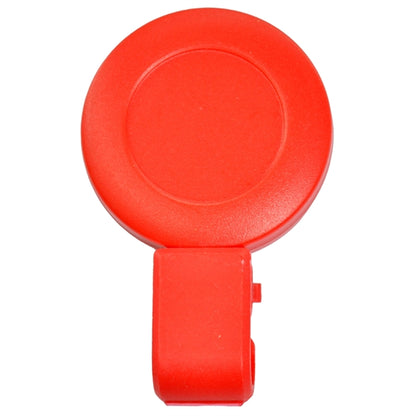 Frosted Round Badge Reel w/ Plastic Clip