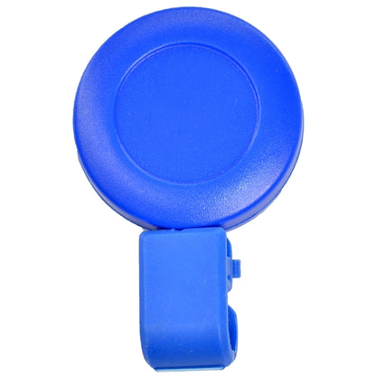 Frosted Round Badge Reel w/ Plastic Clip