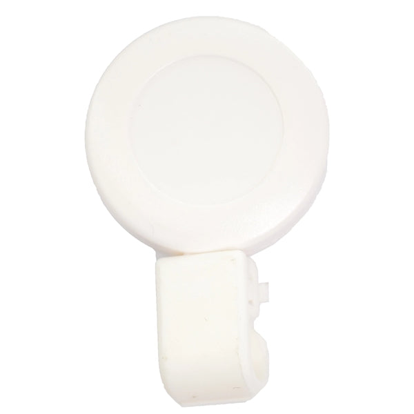 Frosted Round Badge Reel w/ Plastic Clip
