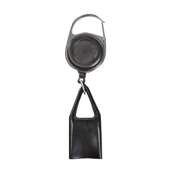 Pen Holder Round Carabiner Badge Reel w/ Belt clip
