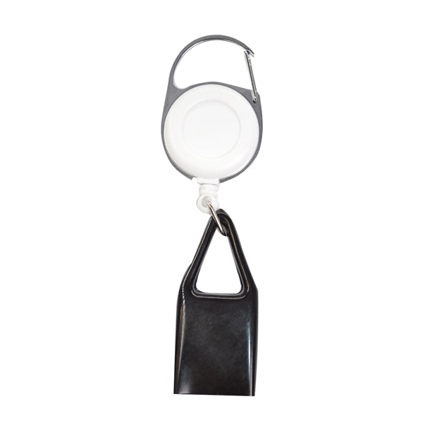 Pen Holder Round Carabiner Badge Reel w/ Belt clip