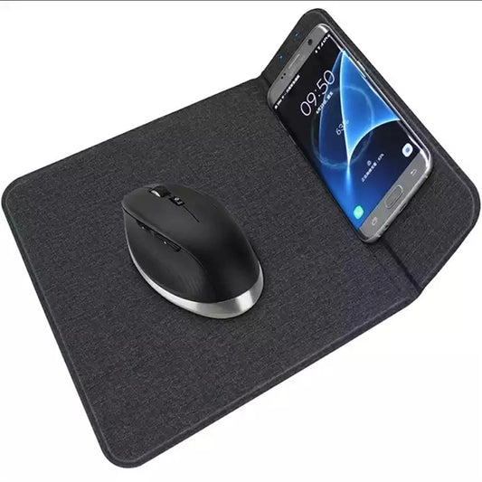 Smart Mouse Pad with 10W Fast Wireless Charger