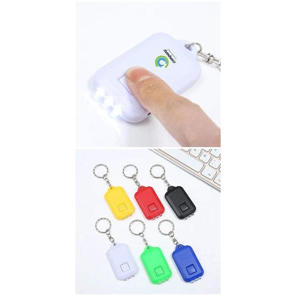 Mini COB LED Keychain Portable Flashlight