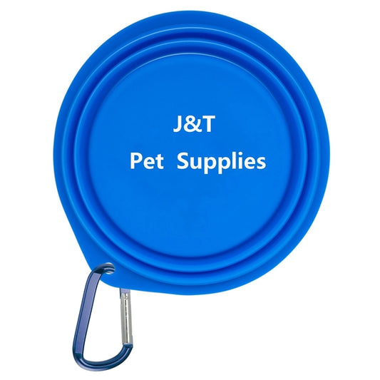 Silicone Portable Collapsible Expandable Pet Bowl