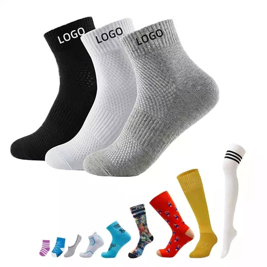 Custom Men Ankle Business Sports Cotton Socks