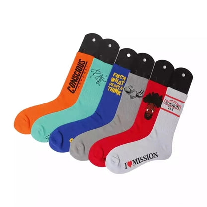 Custom Running Basketball Non Slip Sport Socks