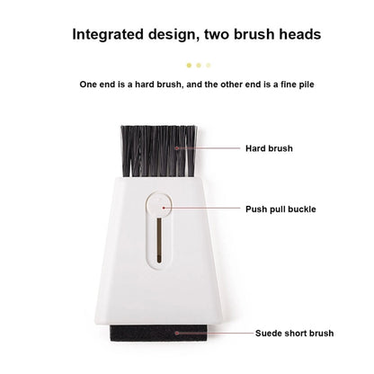 Keyboard Cleaning Brush With Screen Sweeper
