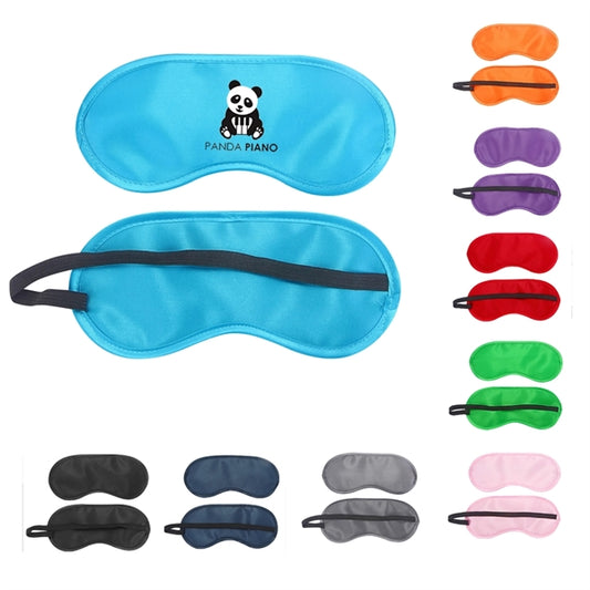 Custom Printed Satin Sleep Eye Mask