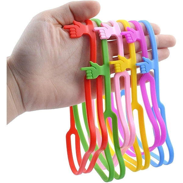 Silicone Finger Bookmark