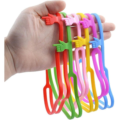 Silicone Finger Bookmark