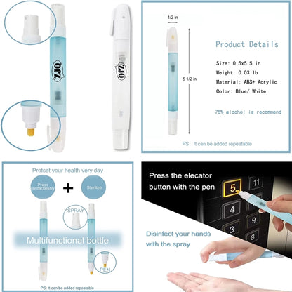 Mini Empty Spray Bottle Pen