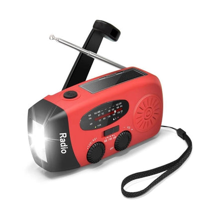 Hand Crank Radio With LED Flashlight