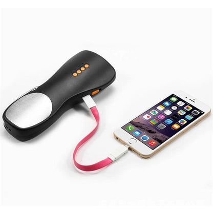 Mini LED Flashlight With FM Radio USB Charging