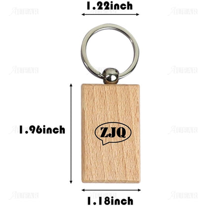 Wooden Key Chain