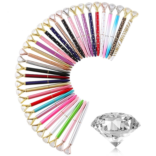 Crystal Metal BallPoint Pen