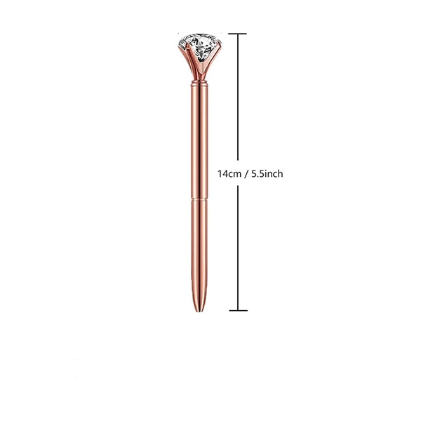 Crystal Metal BallPoint Pen