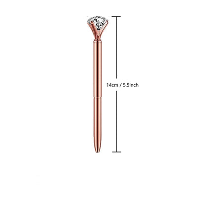 Crystal Metal BallPoint Pen