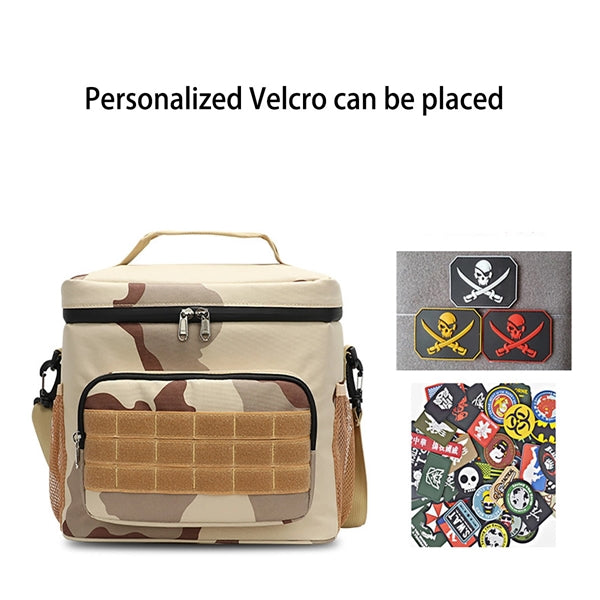 Camo Insulated Lunch Cooler Bag
