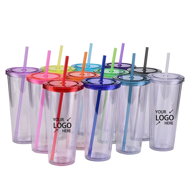 Party Double-Walled Transparent Drinking Cup