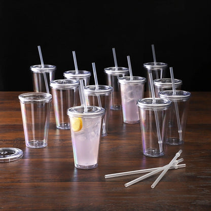 Party Double-Walled Transparent Drinking Cup