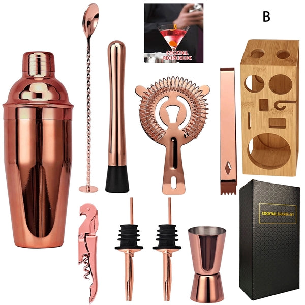 Cocktail Shaker Set (10Pcs)
