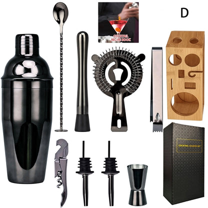 Cocktail Shaker Set (10Pcs)