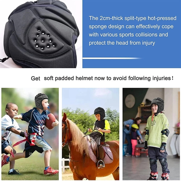 Protective Helmet For Soft Shell Football