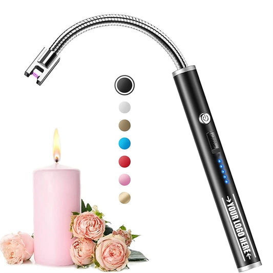 Rechargeable Electric Arc Lighter With Led Battery Display