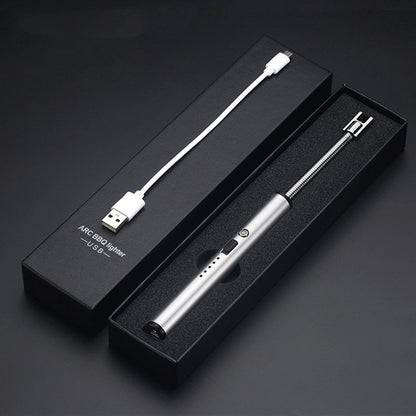Rechargeable Electric Arc Lighter With Led Battery Display