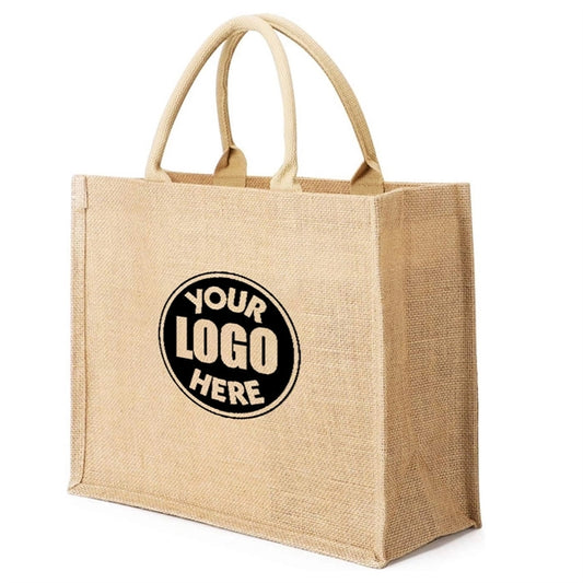 Natural Jute Grocery Tote