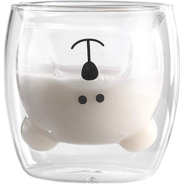 Double Glass Cute Mug