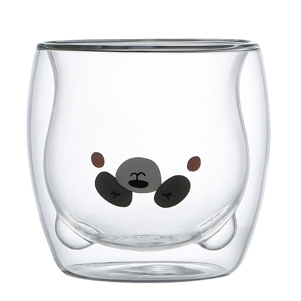 Double Glass Cute Mug