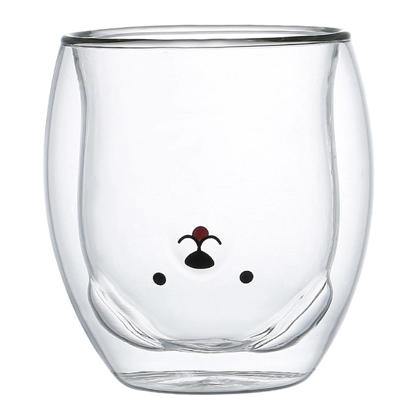 Double Glass Cute Mug
