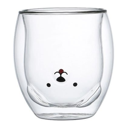Double Glass Cute Mug