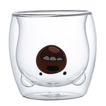 Double Glass Cute Mug