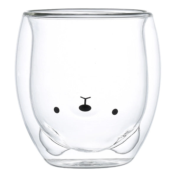 Double Glass Cute Mug