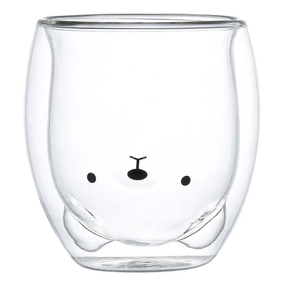 Double Glass Cute Mug