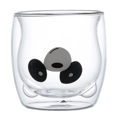 Double Glass Cute Mug
