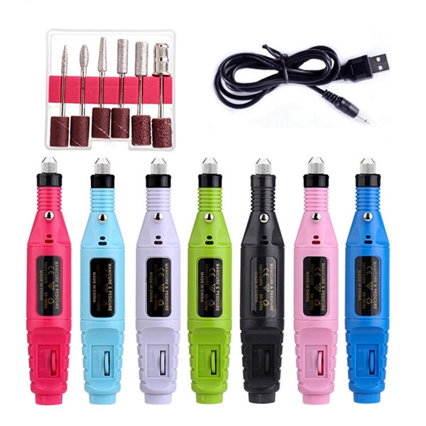 Electric Nail Drill Manicure And Pedicure Care Set