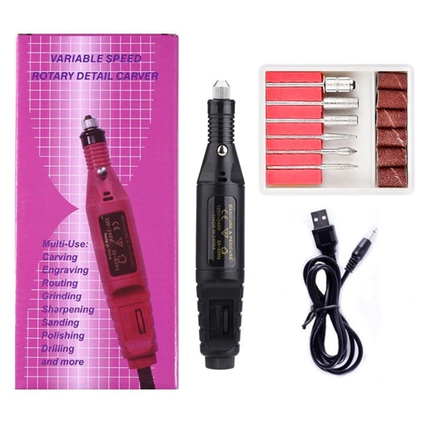Electric Nail Drill Manicure And Pedicure Care Set