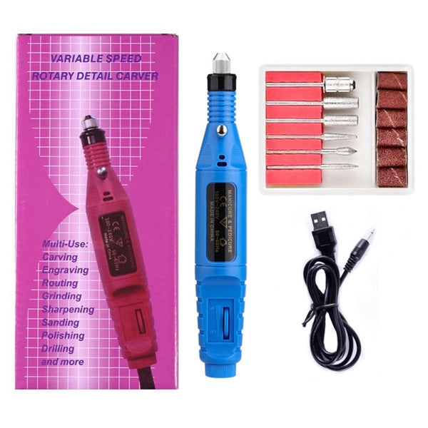 Electric Nail Drill Manicure And Pedicure Care Set