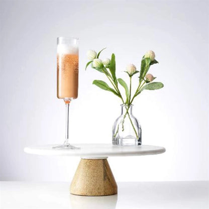 Champagne Flute Crystal Glass Custom Logo