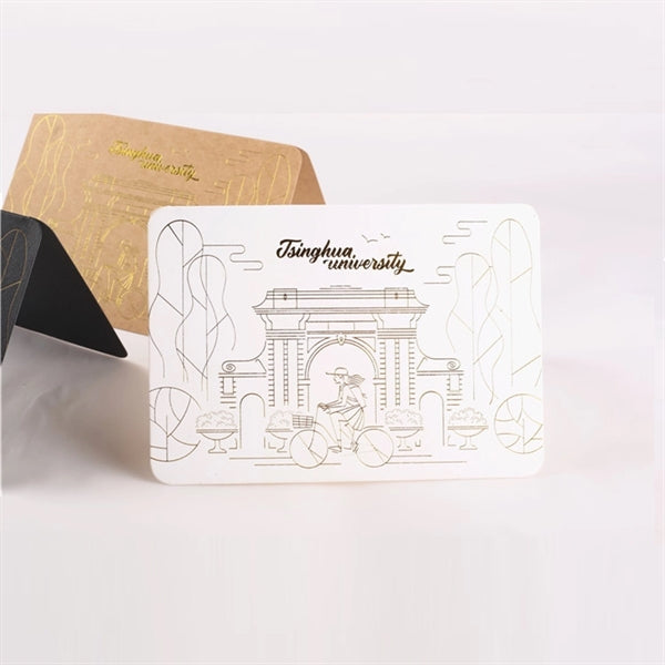 Full Color Print Custom Design Thank You Greetings Card