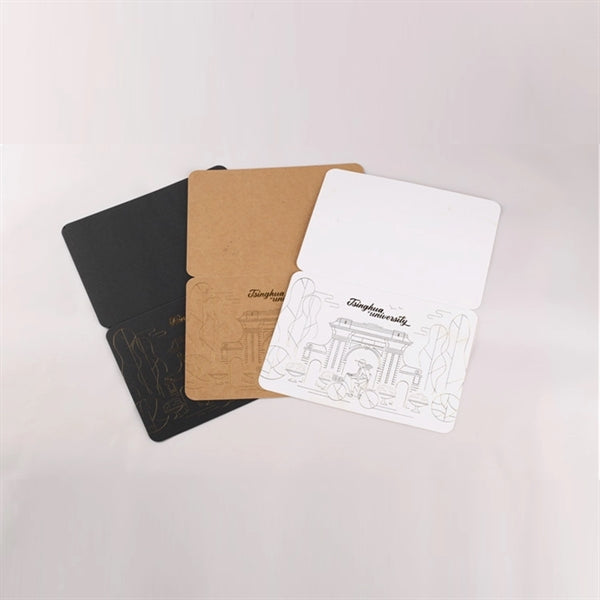 Full Color Print Custom Design Thank You Greetings Card