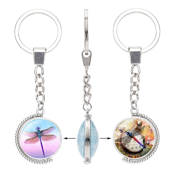 Time Gemstone Keychain