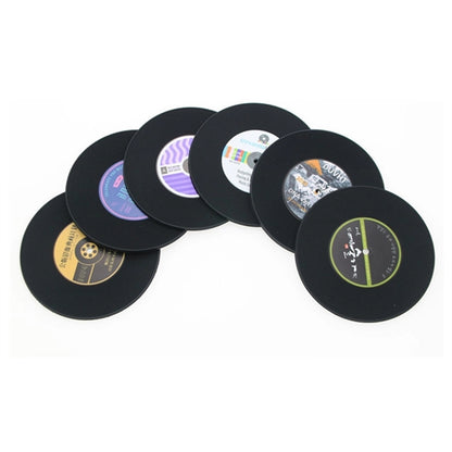 Pvc Record Coaster