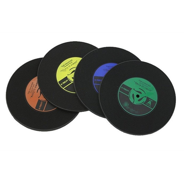 Pvc Record Coaster