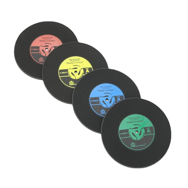 Pvc Record Coaster